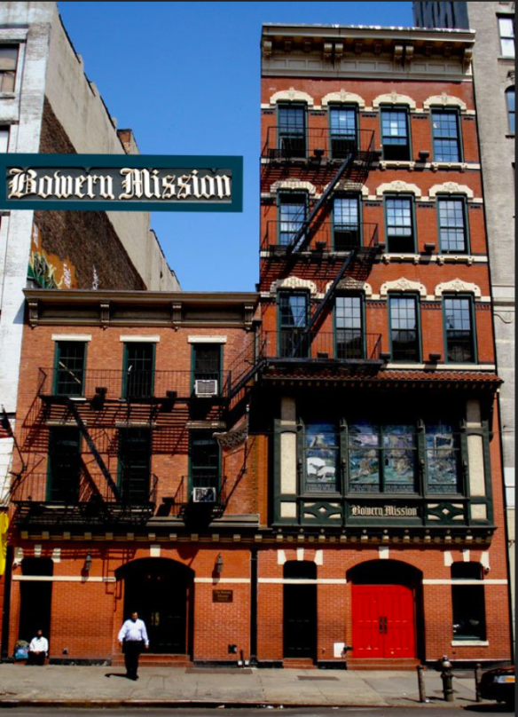 The Bowery Mission, Downtown, New York